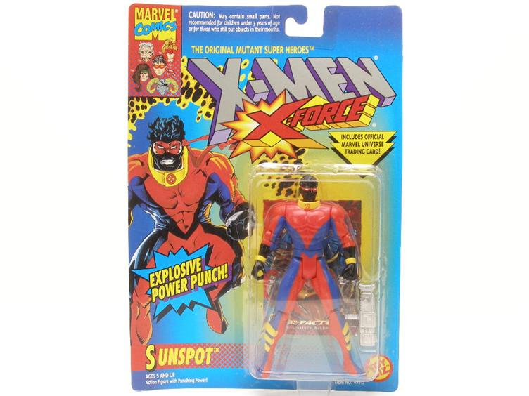 X-MEN SERIES - Sunspot Explosive Power Punch - Click Image to Close